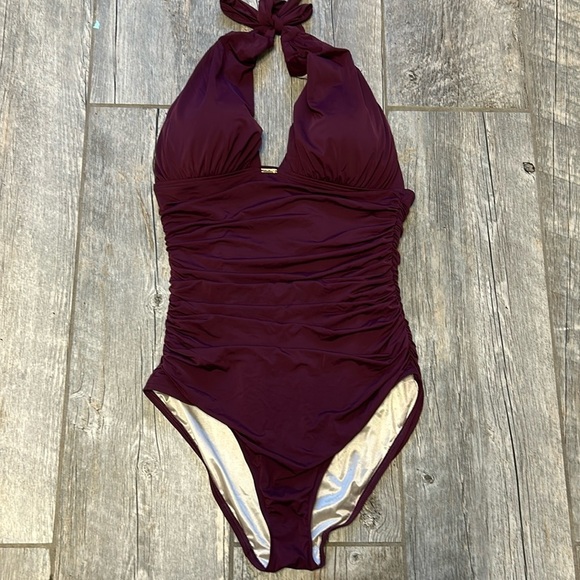 Victoria's Secret Other - Victoria’s Secret One Piece Bathing Swim Suit Halter Tie medium